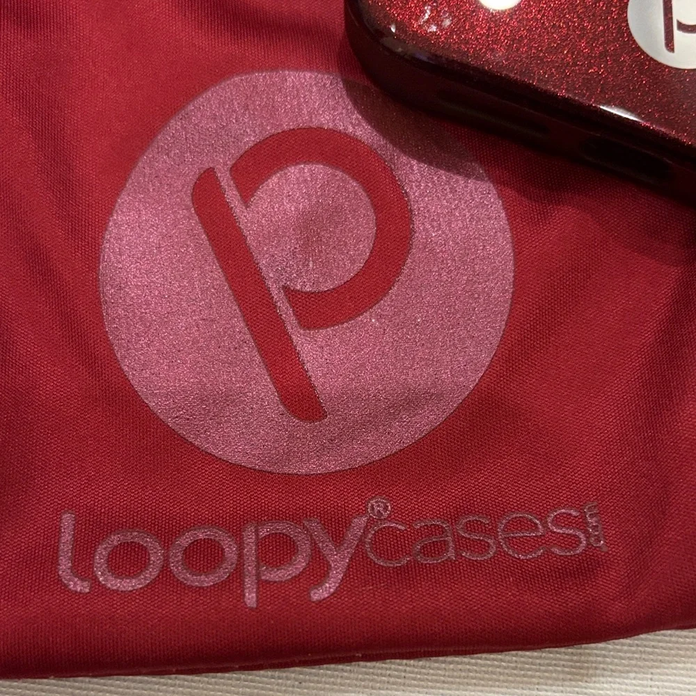 Loopy Case Set - Marble Blue, Red, Clear